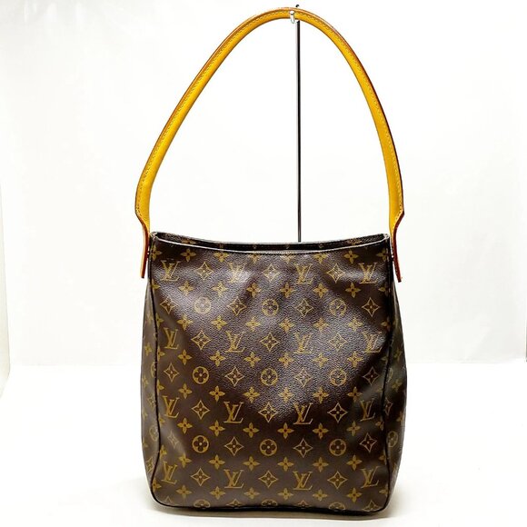 Louis Vuitton Looping GM Brown Monogram Shoulder Bag mon-612-091325 - Picture 1 of 16